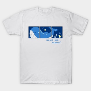 Whale in three panels T-Shirt